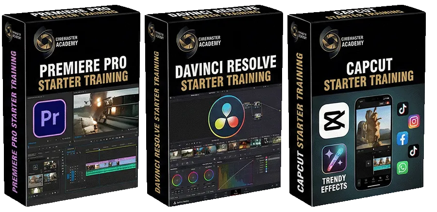 Learn premiere and davinci resolve