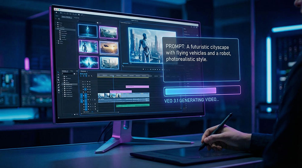 AI Structured Prompting for Cinematic Control