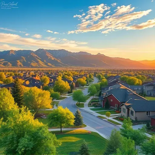 Completed painting in Centennial, CO featuring vibrant colors and intricate details without people.