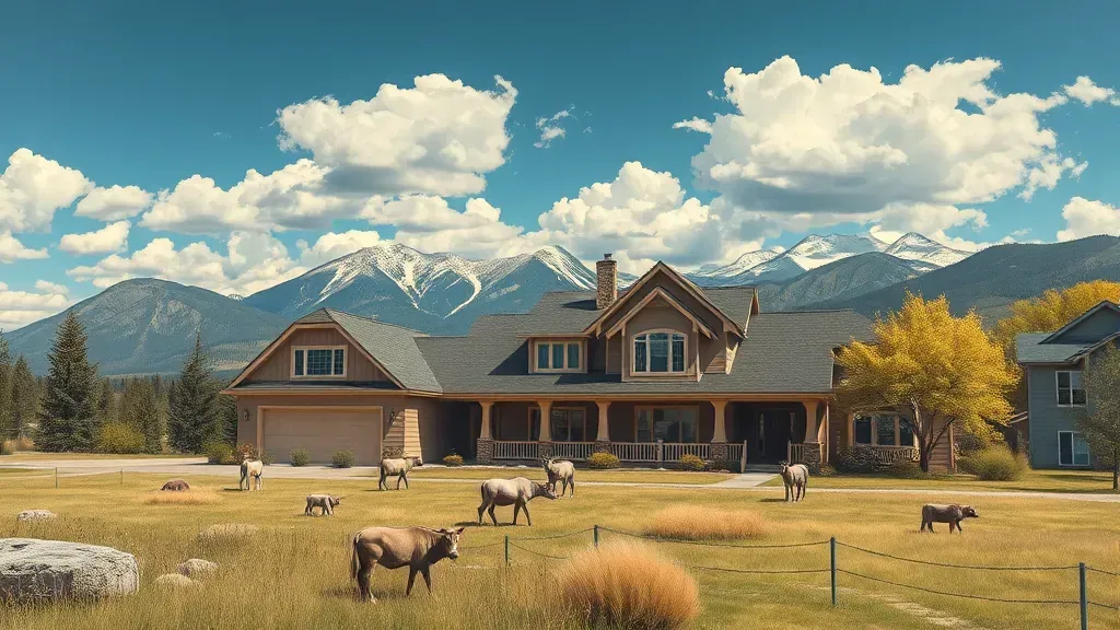 Painting in Englewood, CO features vibrant colors and abstract shapes on a large canvas.