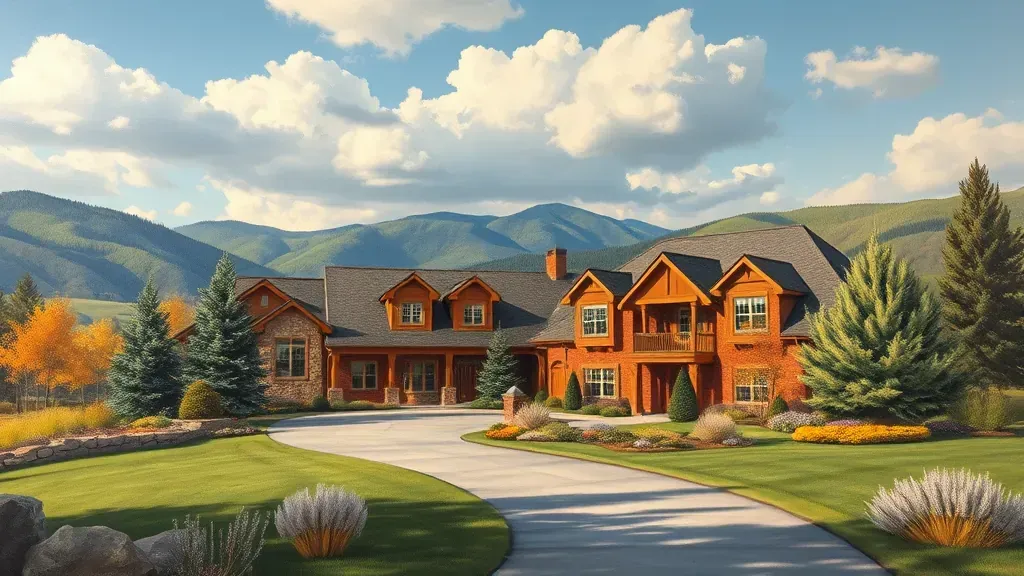 Painting in Cherry Hills Village, CO depicting serene landscape and vibrant colors.