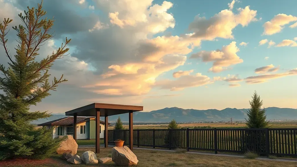 A detailed referral document for painting services set in Centennial, Colorado with a clean background.