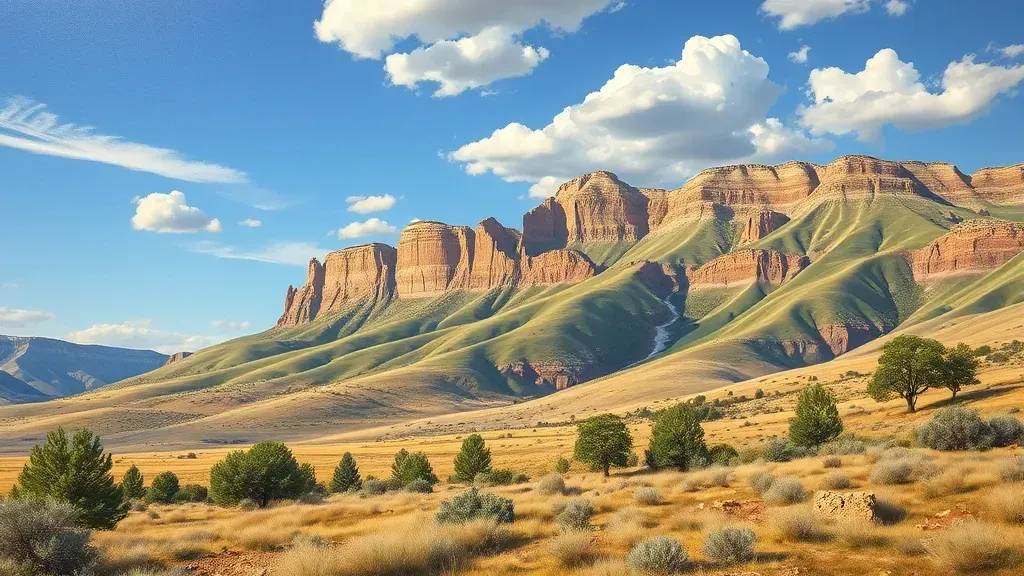 Painting in Parker, CO showcasing vibrant colors and landscapes.