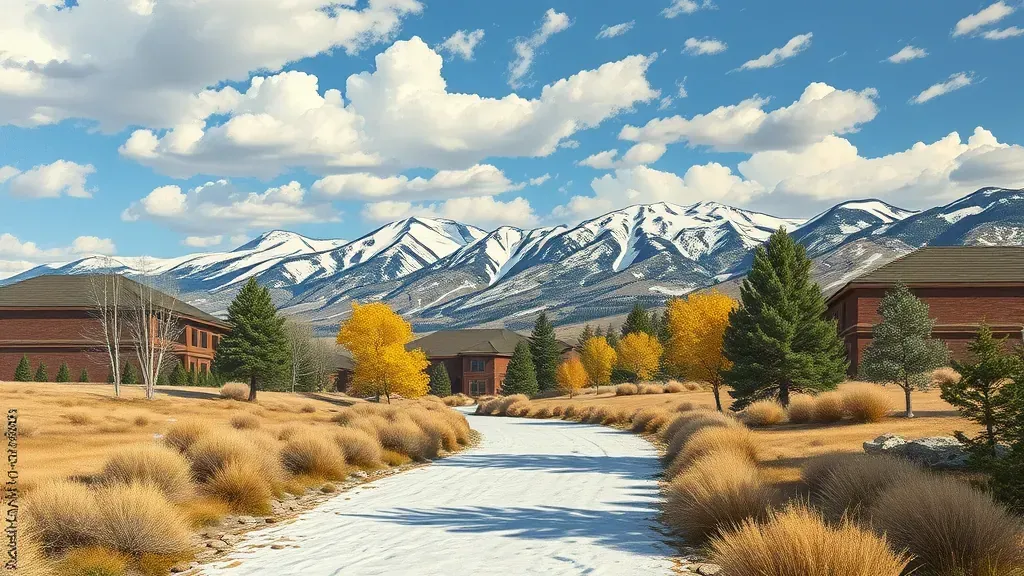 Painting in Cherry Creek, CO showcasing vibrant colors and dynamic brushstrokes.