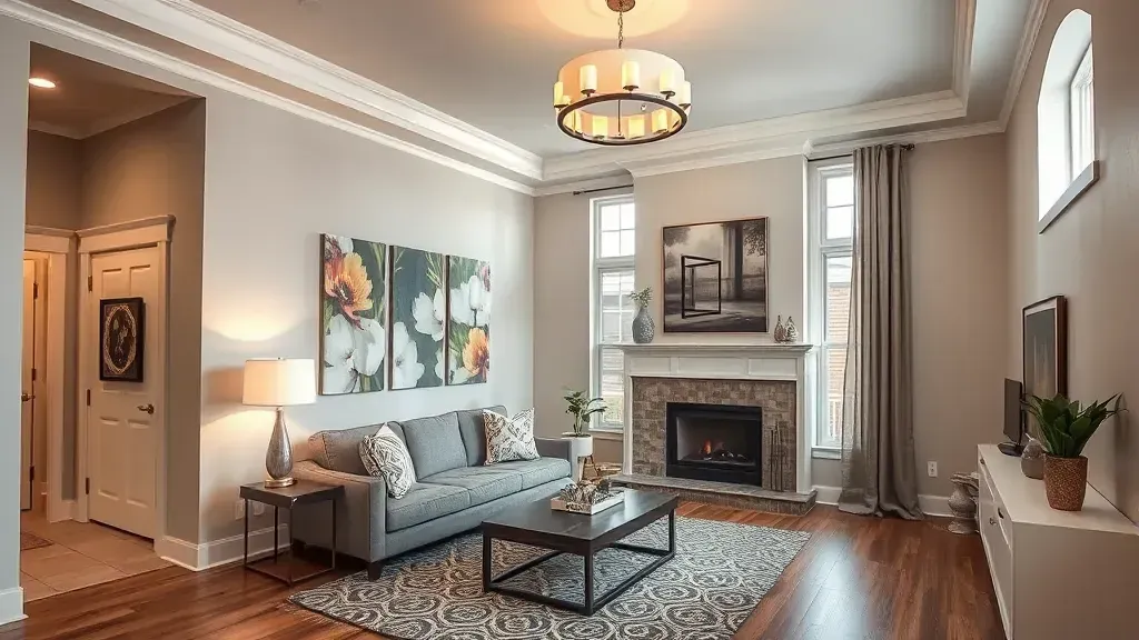 Interior Painting projects in Centennial, CO showcasing vibrant colors and professional finishes