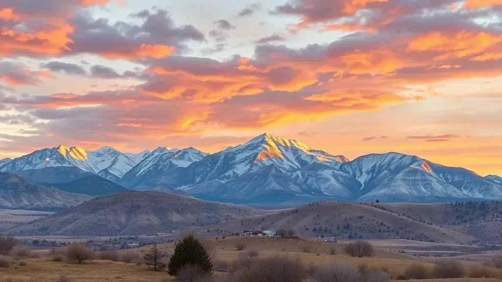 Painting in Glendale, CO showcasing vibrant colors and abstract shapes.