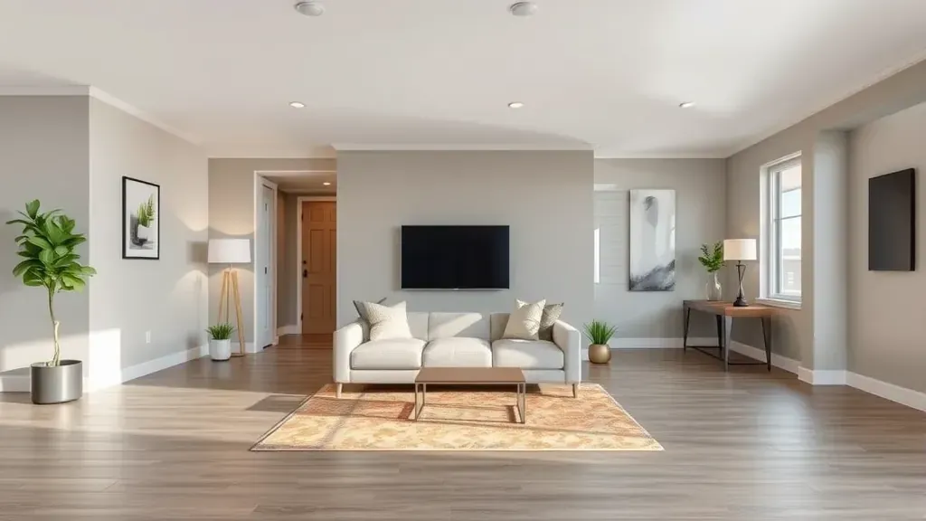 Apartment Painting projects in Centennial CO showcasing vibrant colors and professional finishes.