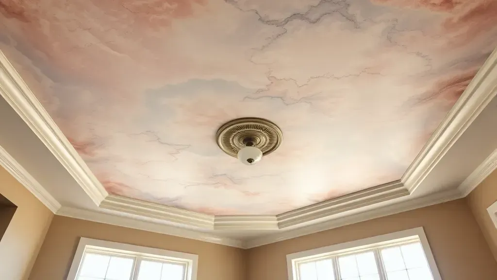 Ceiling Painting projects in Centennial, CO showcasing vibrant colors and detailed artistry