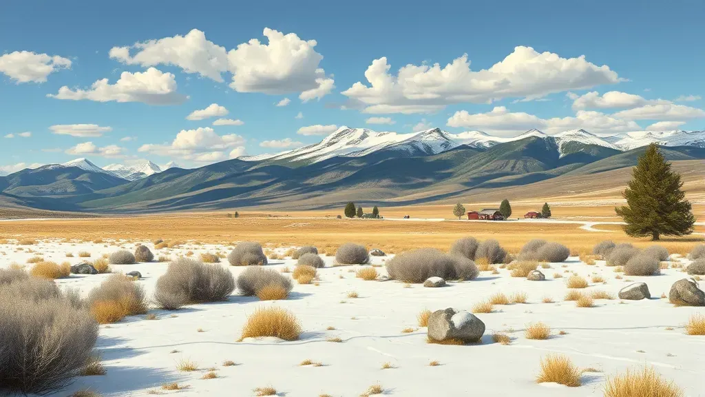 Painting in Foxfield, CO with vibrant colors and a serene landscape depicting nature's beauty.