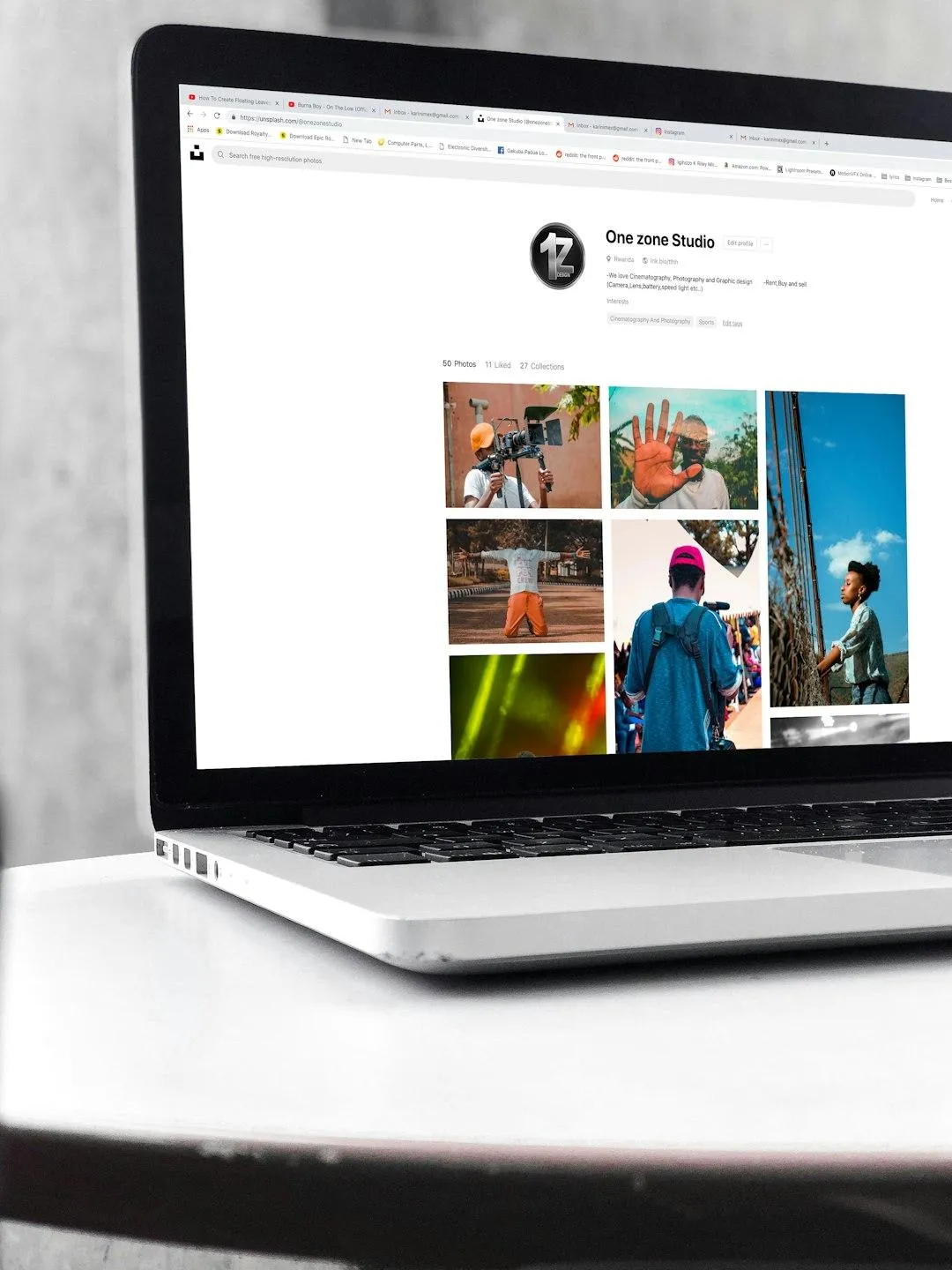 silver iphone 6 on white background