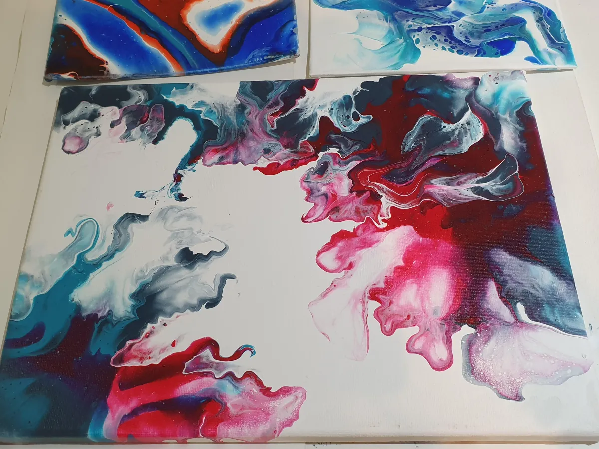ready mixed acrylic pour paints
