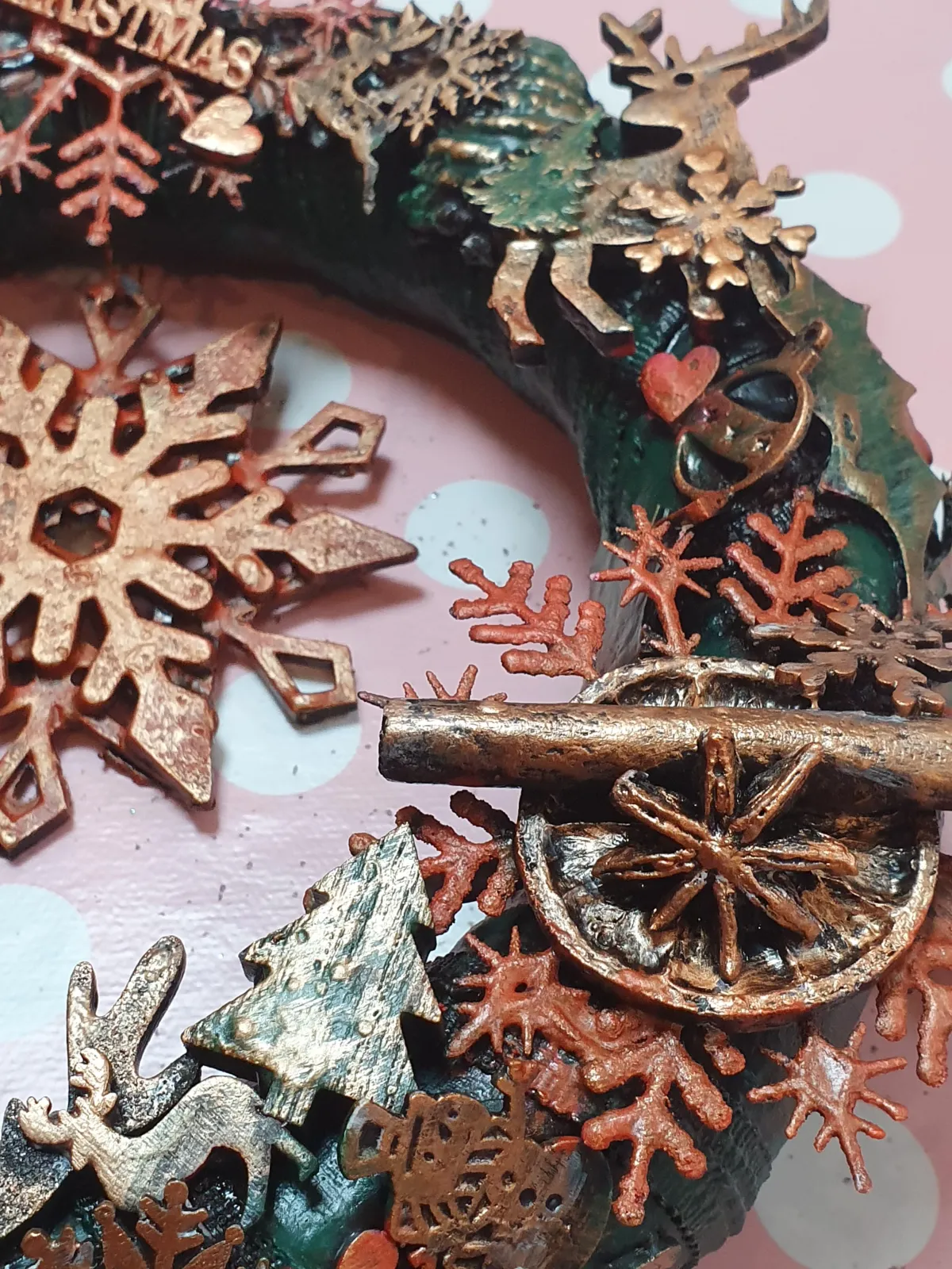 christmas wreath workshops, christmas workshops, powertex christmas wreath, powertex wreath powertex, 
