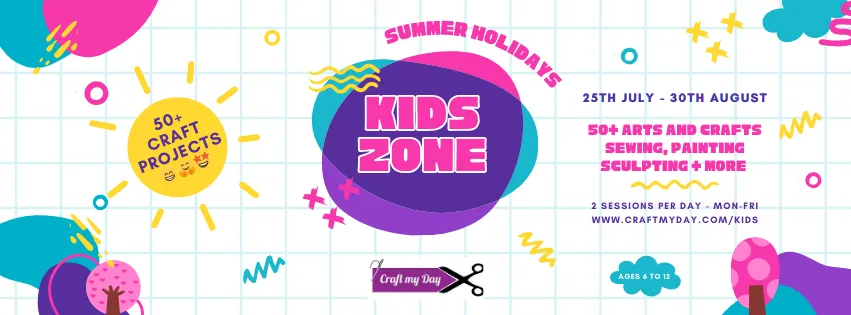 Kids Zone Summer Holidays Craft Clubs