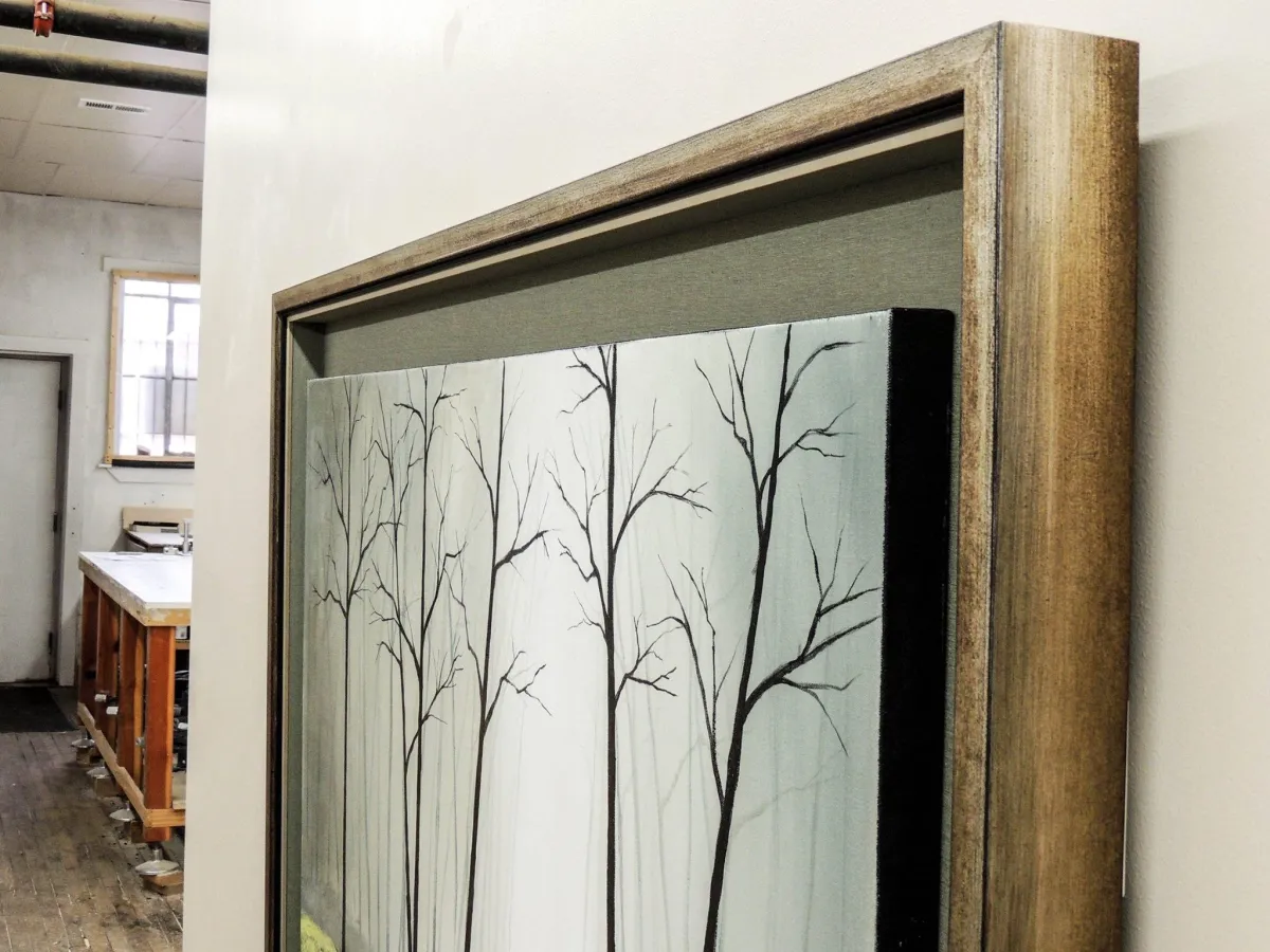 canvas float frames in Denver