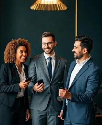 Real estate agent network collaborating through Ring Leader AI affiliate program