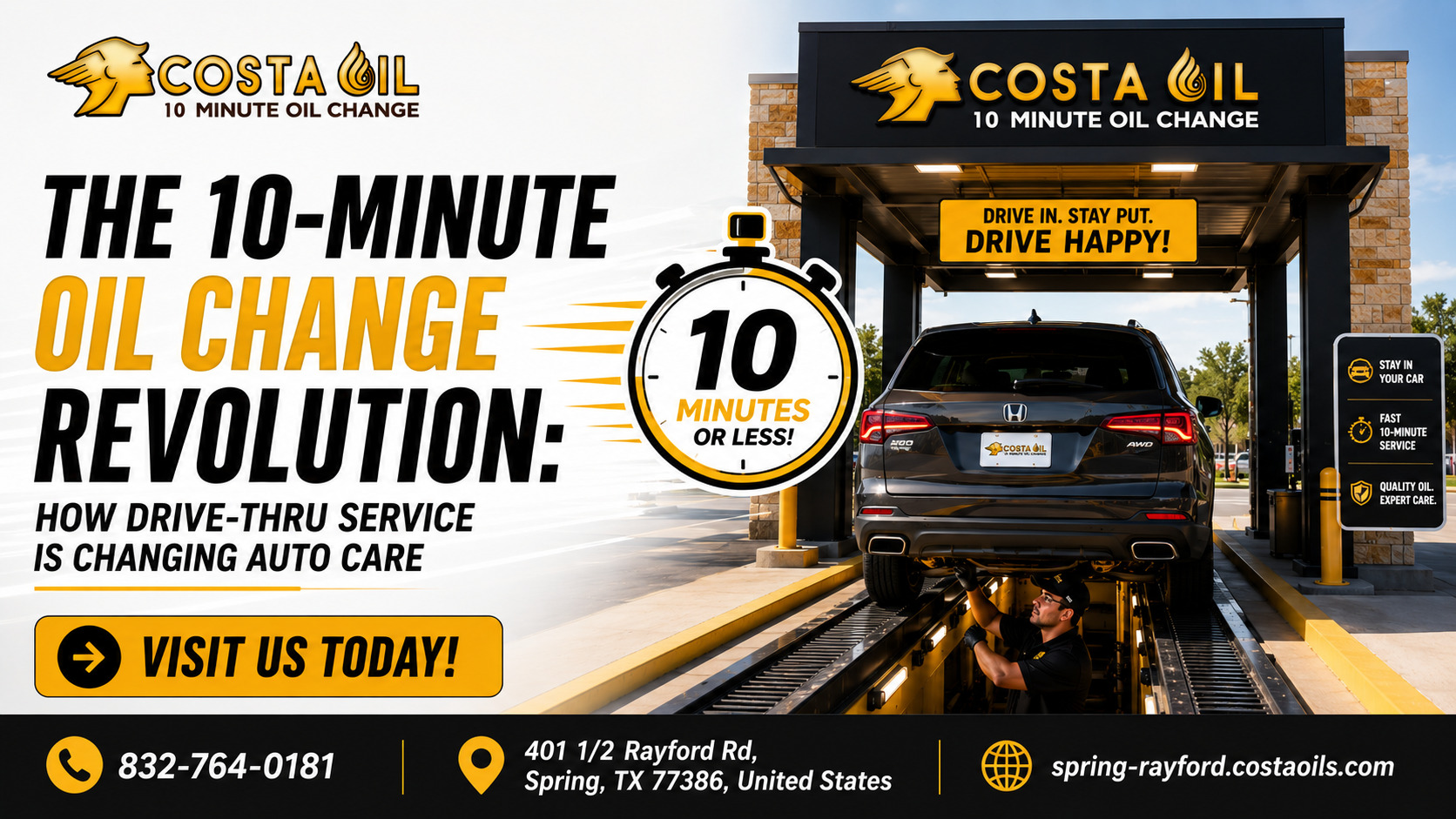 The 10-Minute Oil Change Revolution