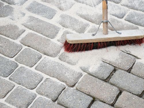 Paver Joint Sanding in Bradenton