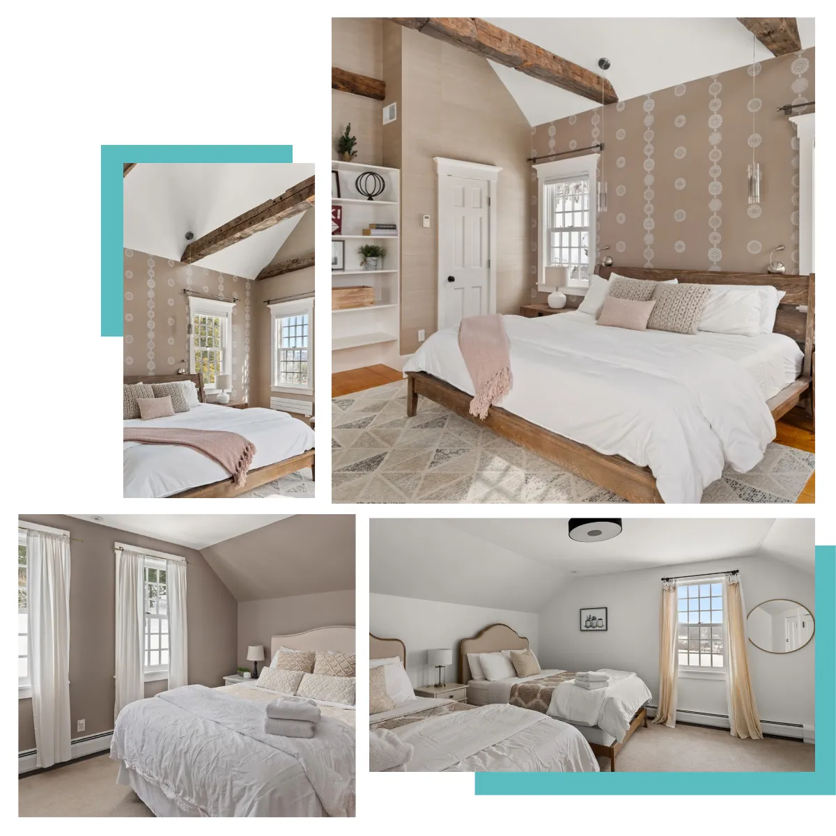 Sleeping Arrangements - Bedrooms and Restful Spaces at Modern Farmhouse