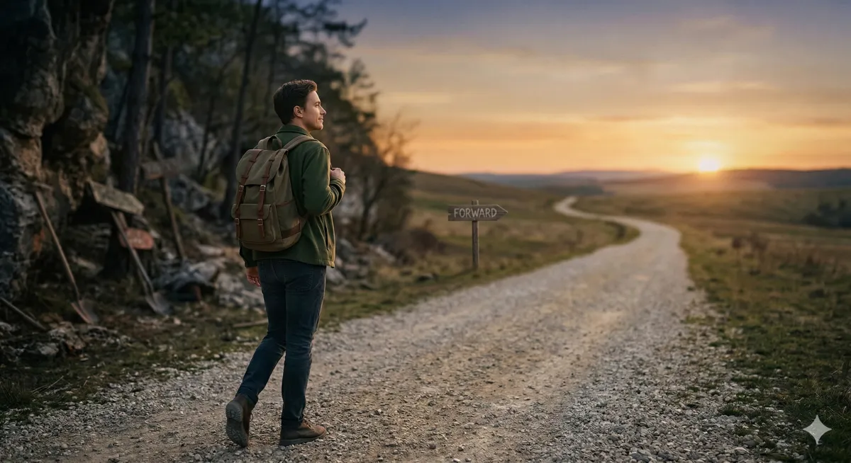 Why Moving Forward is About Carrying the Lesson, Not the Weight