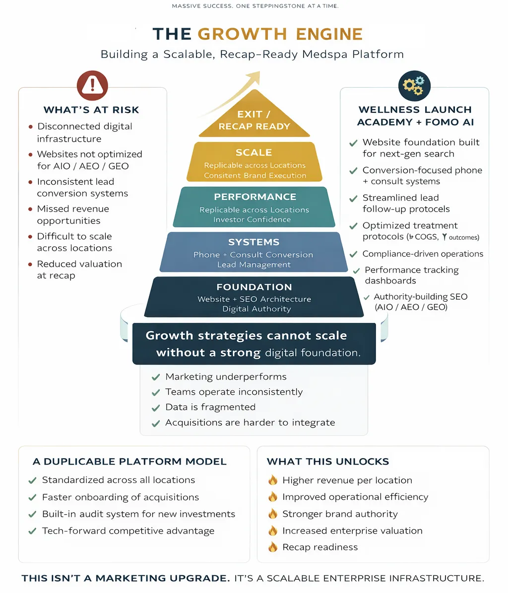 The protocols for structuring a successful medspa practice - infographic
