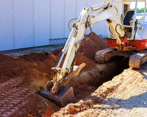 Excavation in Chester County