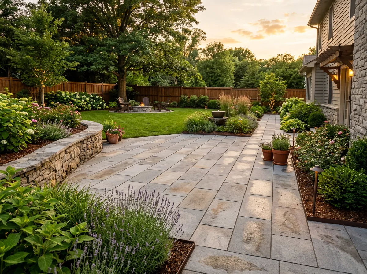 Paver installation