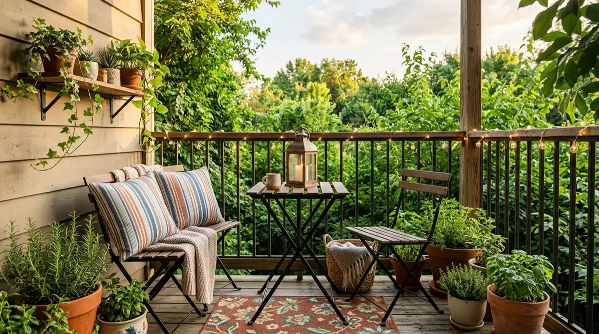 6 Ways to Make Smart Use of a Small Balcony