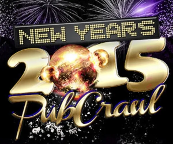 Spend your New Year’s Eve at PubCrawl