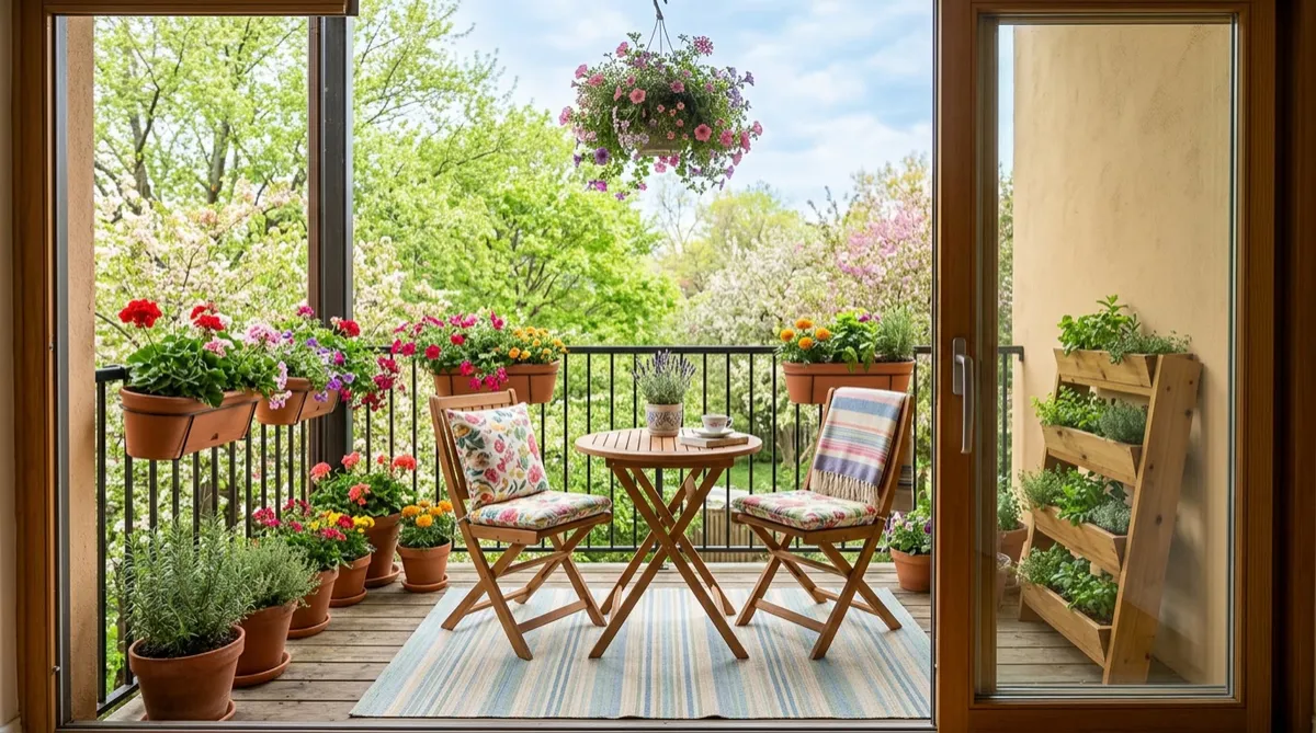 Best Spring Apartment Balcony Decorating Ideas