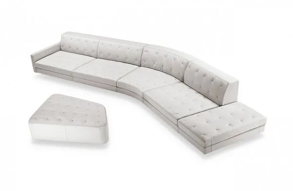 You can amend the shape and size of sectional sofas to suit virtually any floor plan.