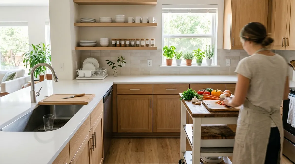 6 Lifehacks to Creating More Counter Space