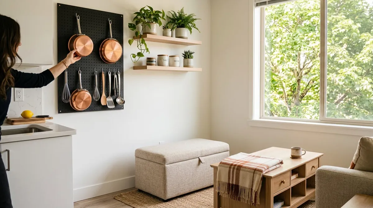7 DIY Storage Hacks for Apartment Life