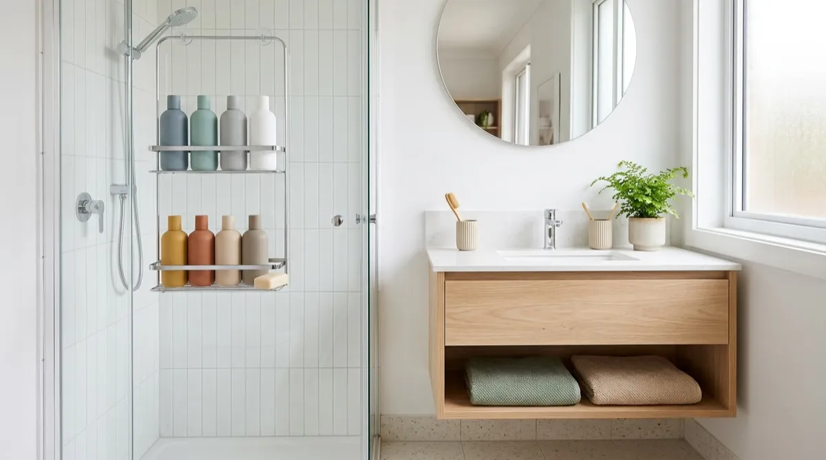 How To Share A Bathroom Without Going Crazy