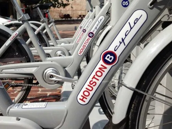 Tour Houston in a rental bike