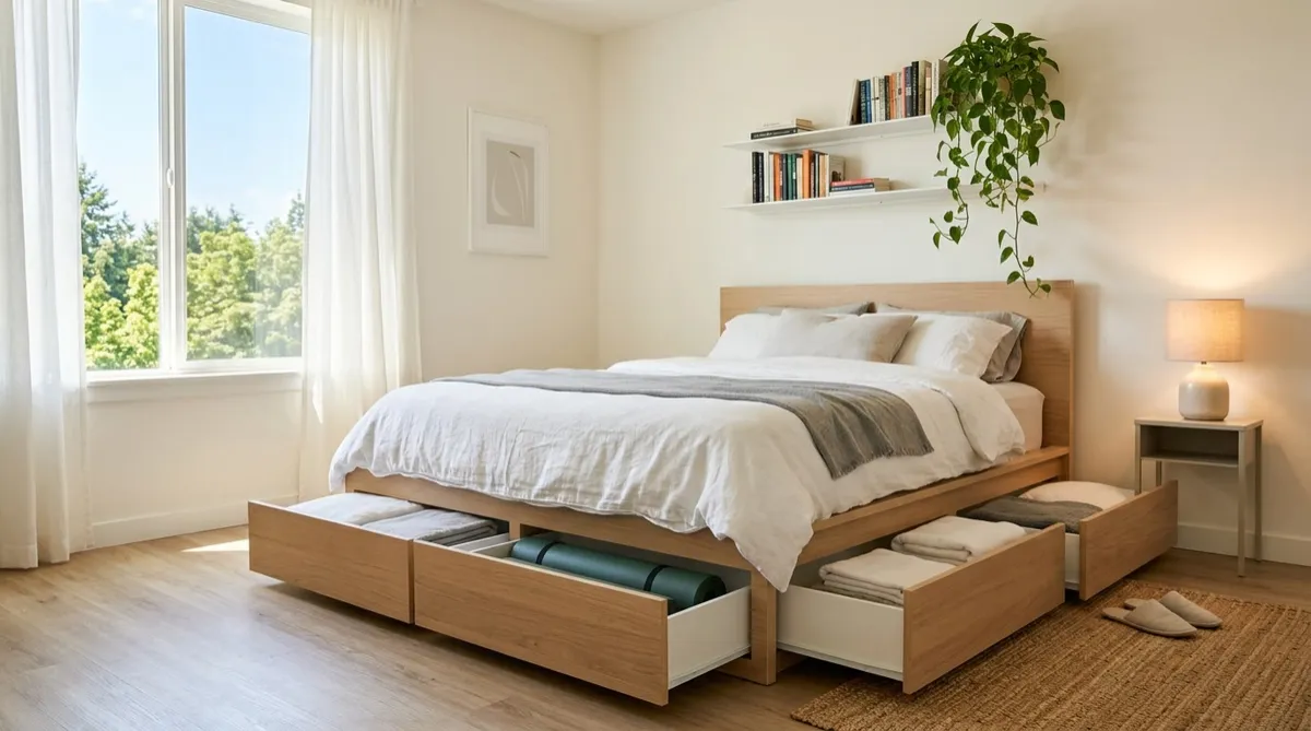 5 Ideas For Getting Extra Space In Your Apartment Bedroom