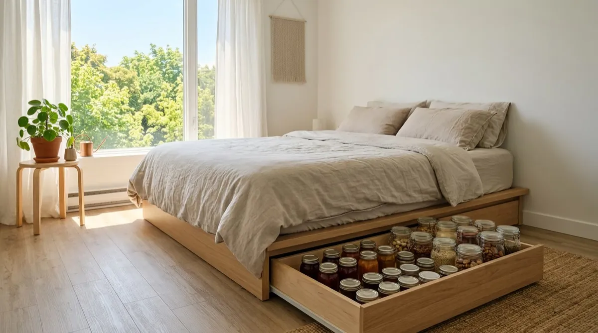 3 Places You Can Store Preserves Other Than Your Tiny Kitchen