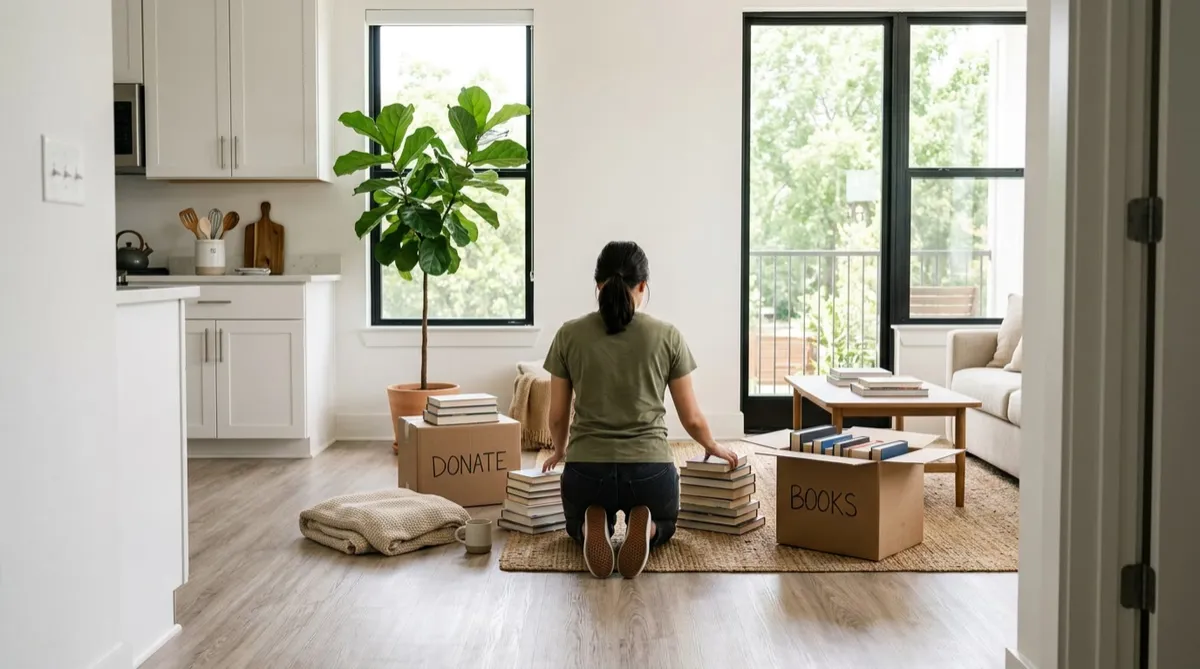 The Ultimate Decluttering List Before Moving Into Your First Apartment