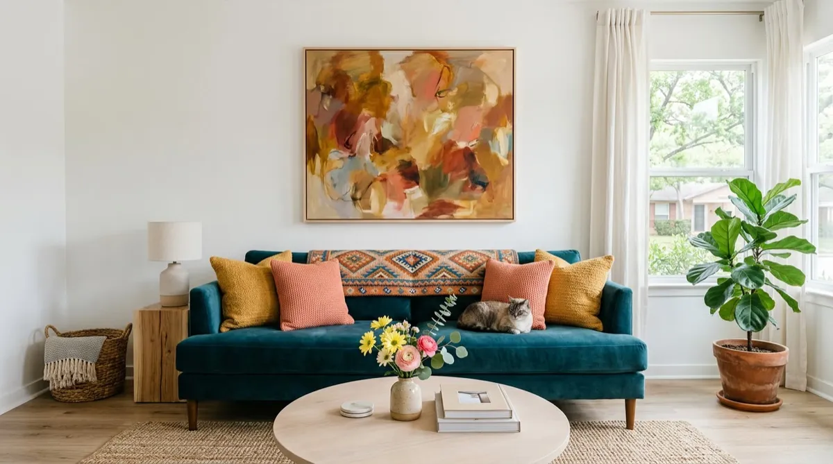 How To Add Color Without Overwhelming Your Space