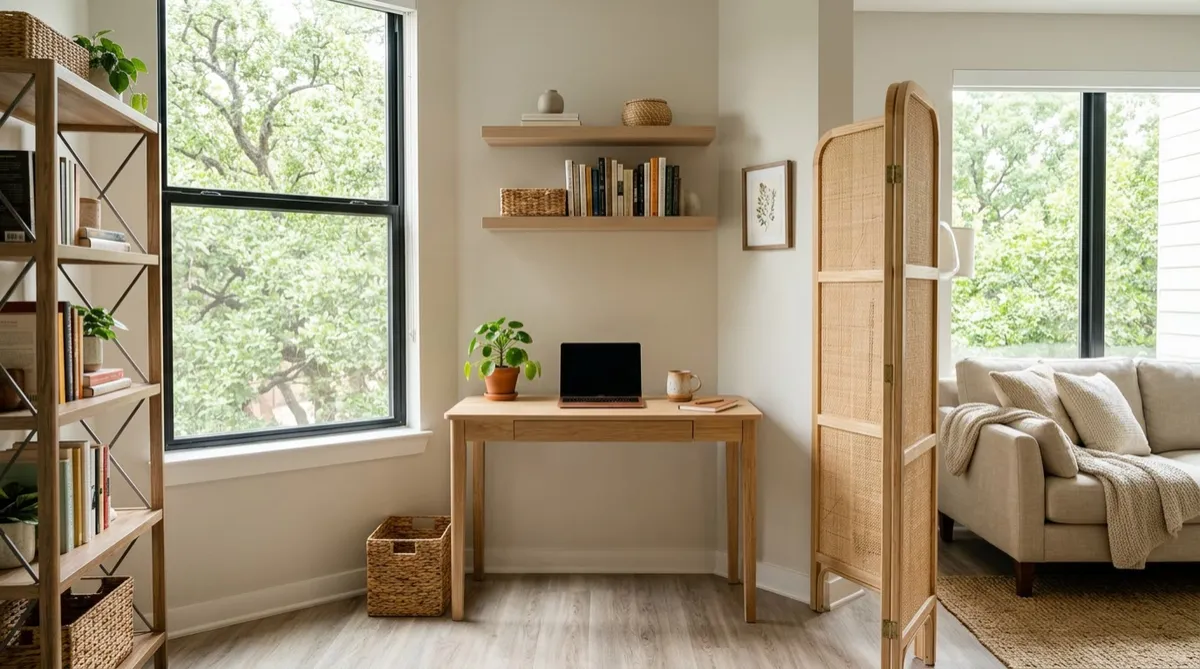 How To Create A Nice Office Area In Your City Apartment
