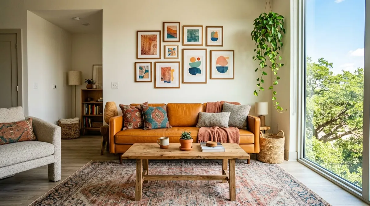 How To Create An Eclectic Living Room Space