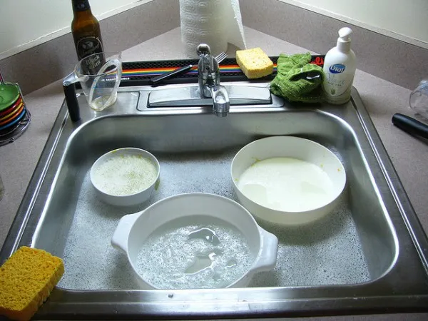 Clean a dirty sink with Kool Aid to leave it fresh and shiny.