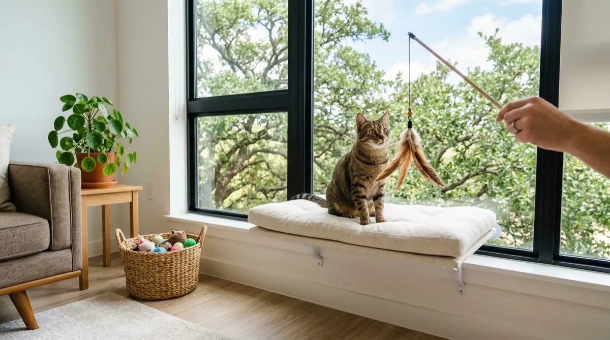 Keeping Your Cat Happy Indoors