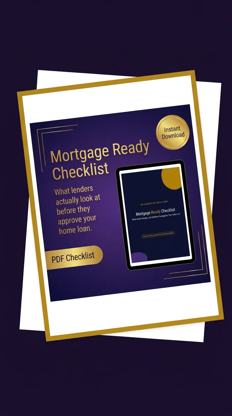 Photorealistic guide cover mockup showing a clean booklet on a warm wooden table, soft natural window light, subtle brand-gold accent stripe and deep charcoal typography, shallow depth-of-field, professional editorial product shot to feel trustworthy and tangible.