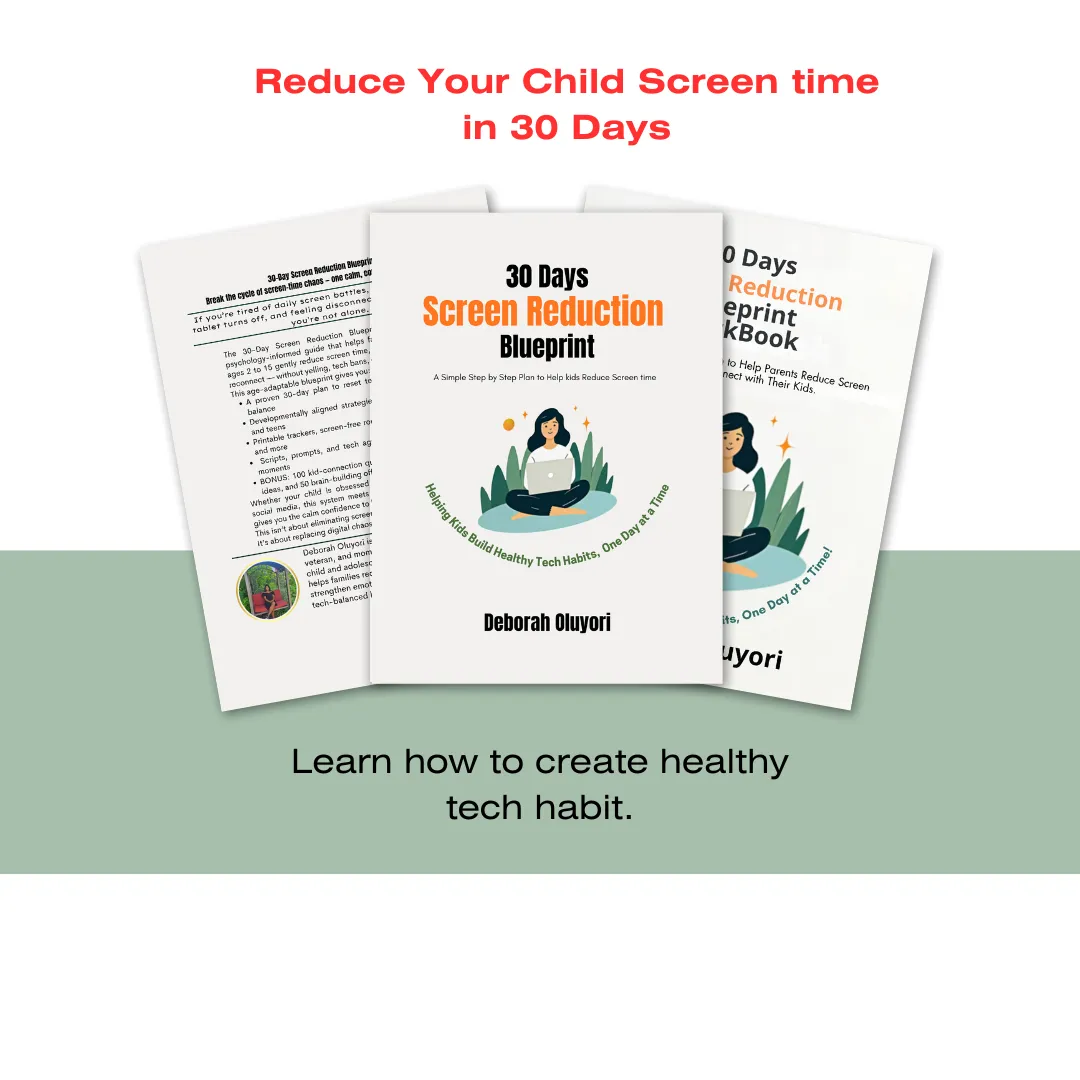 The 30-Day Screen Reduction Blueprint eBook mockup