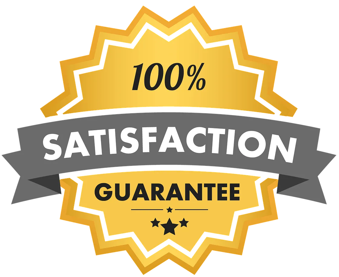 100% Satisfaction Guarantee