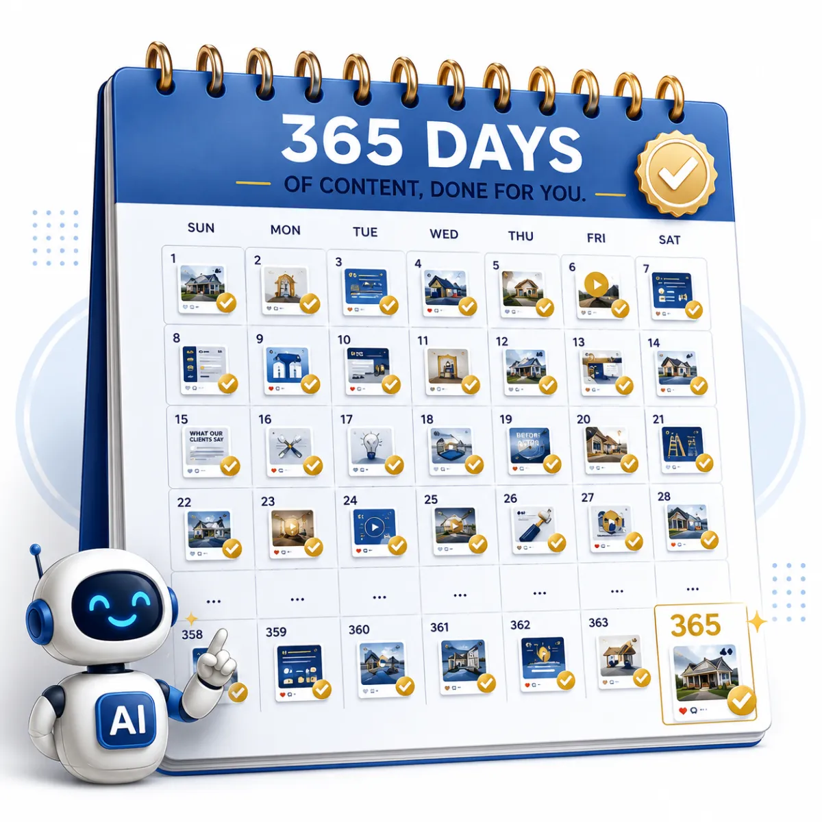 How to Create One Full Year of Marketing Content for Your Business in Just Five Days