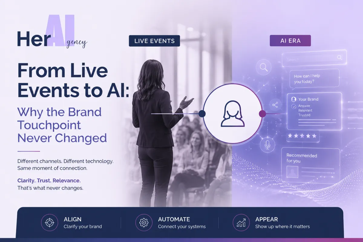 From Live Events to AI: Why the Brand Touchpoint Never Changed