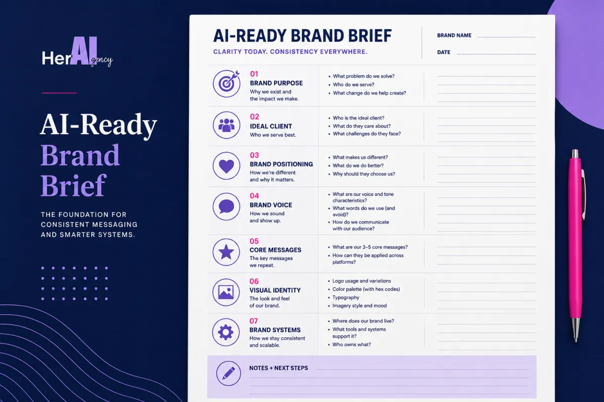 What Belongs in an AI-Ready Brand Brief?