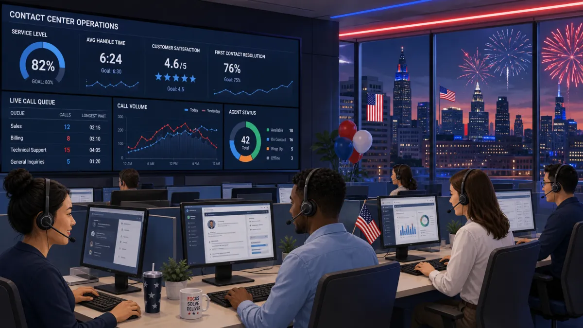 Contact Center Holidays