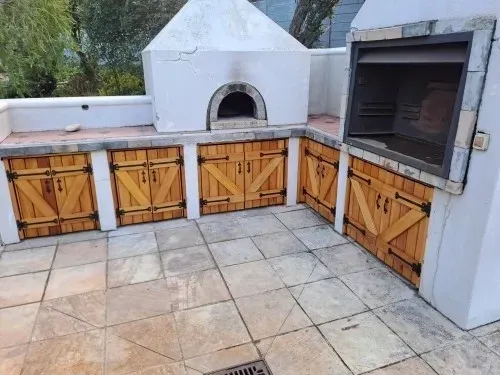 Pizza & braai area remodel - Somerset West